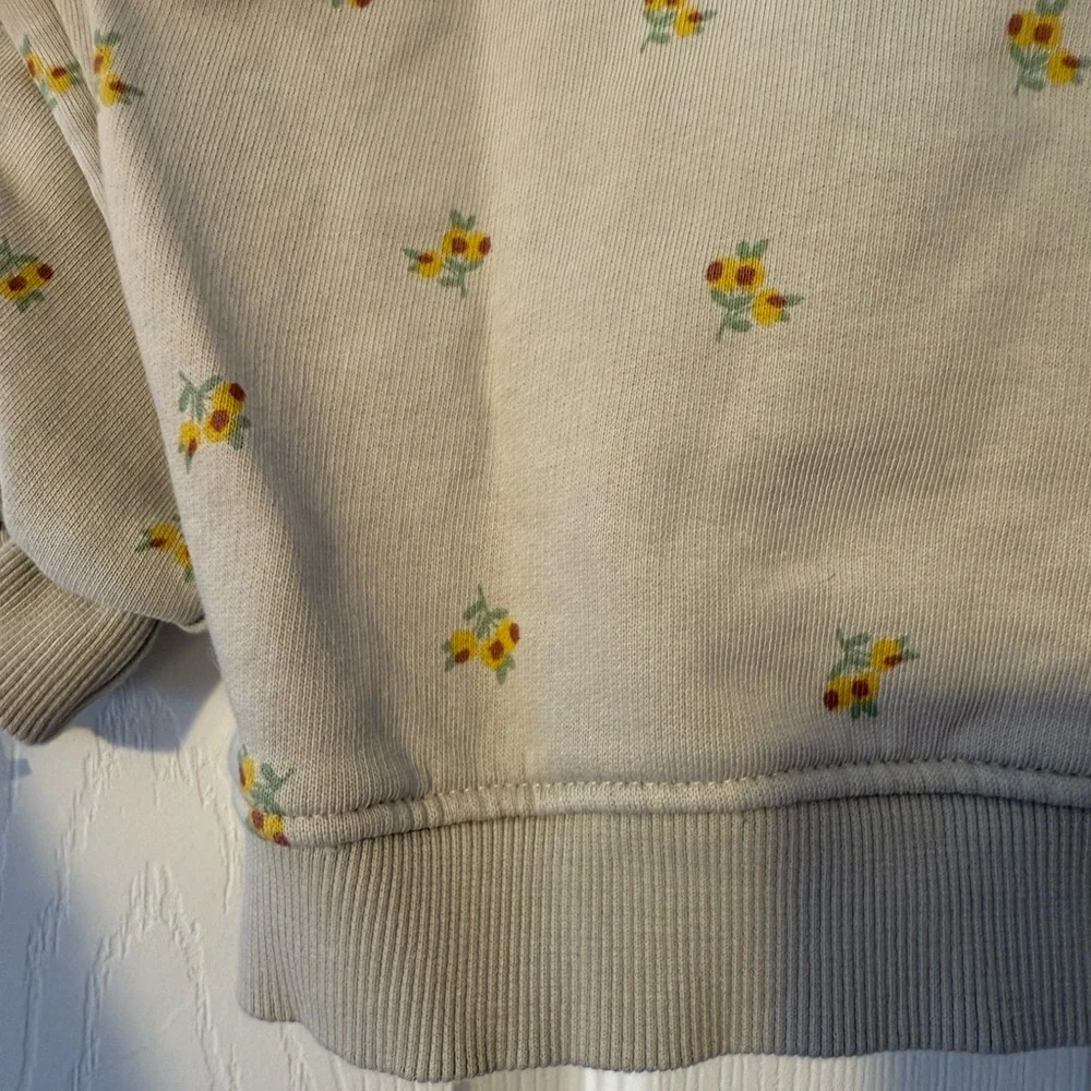 Zara Kids Sweater with Yellow Floral Pattern - Picture 4 of 4